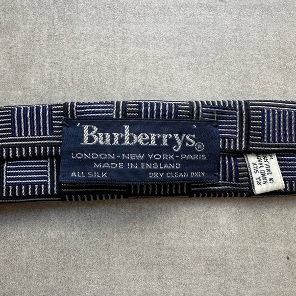 Drakes for Burberry Handmade Silk Tie - Picture 6 of 6